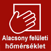 Alacsony felületi hőmérséklet