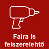 Falra is felszerelhető